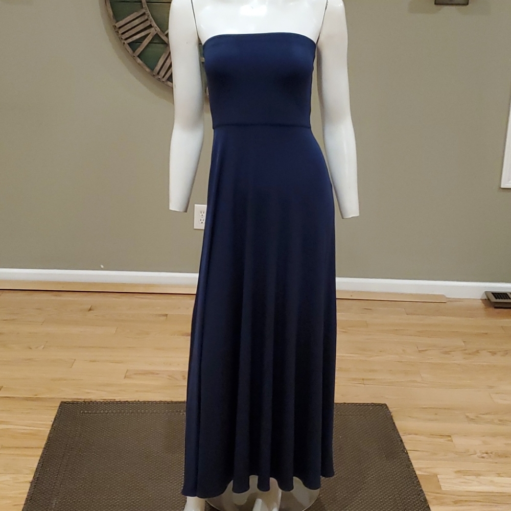 Polo by Ralph Lauren strapless jersey max… - Picture 2 of 13